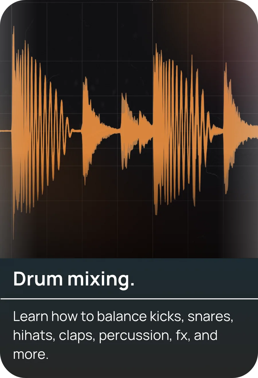 Drum mixing
