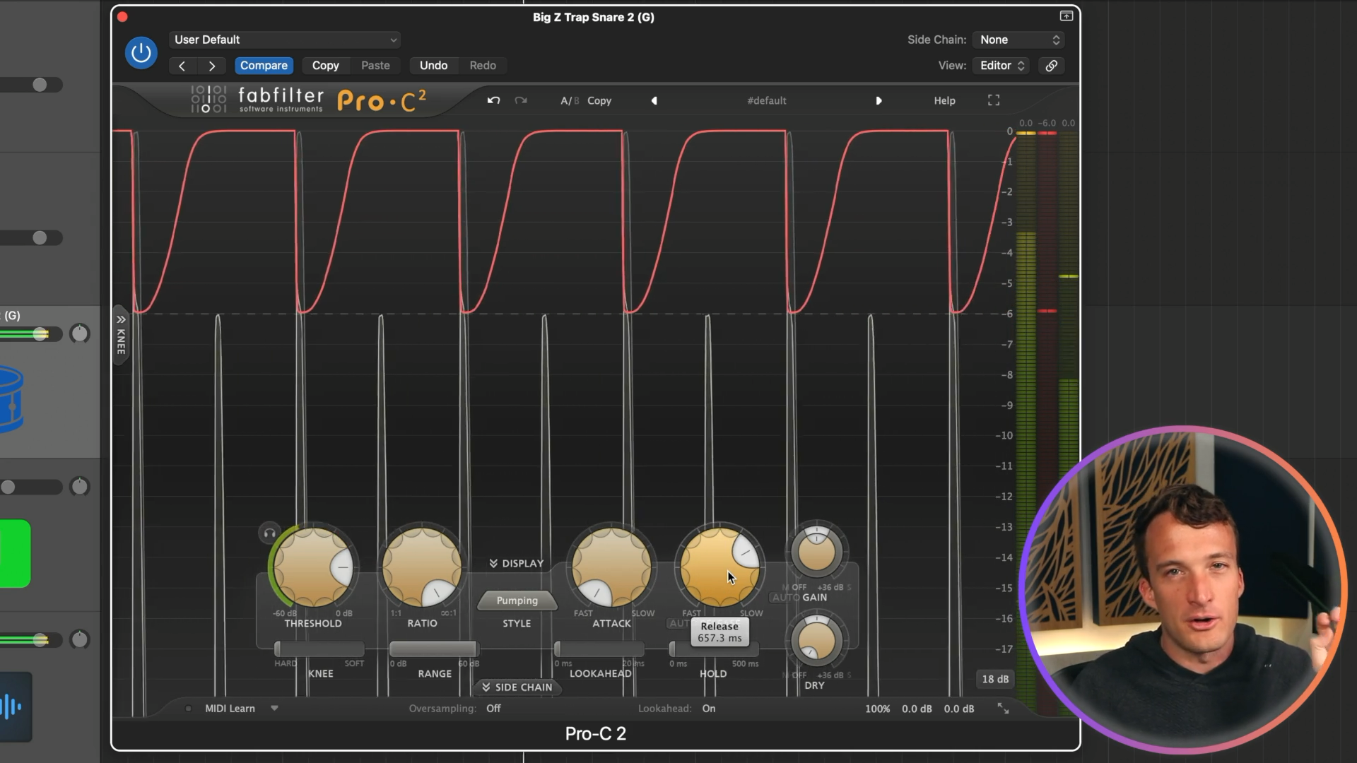 Big Z mixing inside his Mixing Academy course